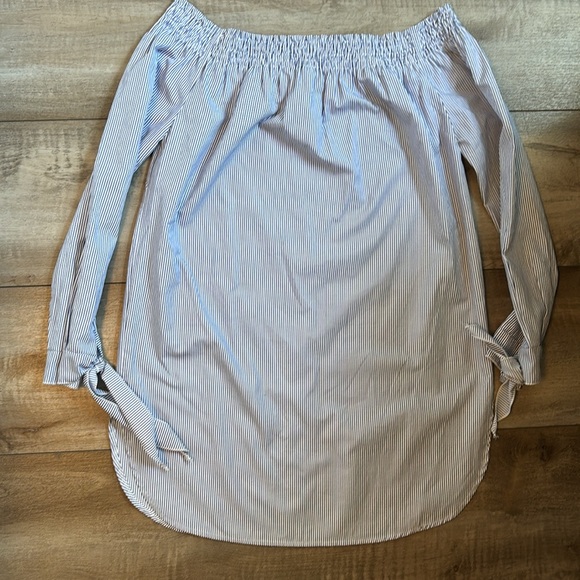 Molly Bracken off the shoulder striped tunic - Picture 7 of 7